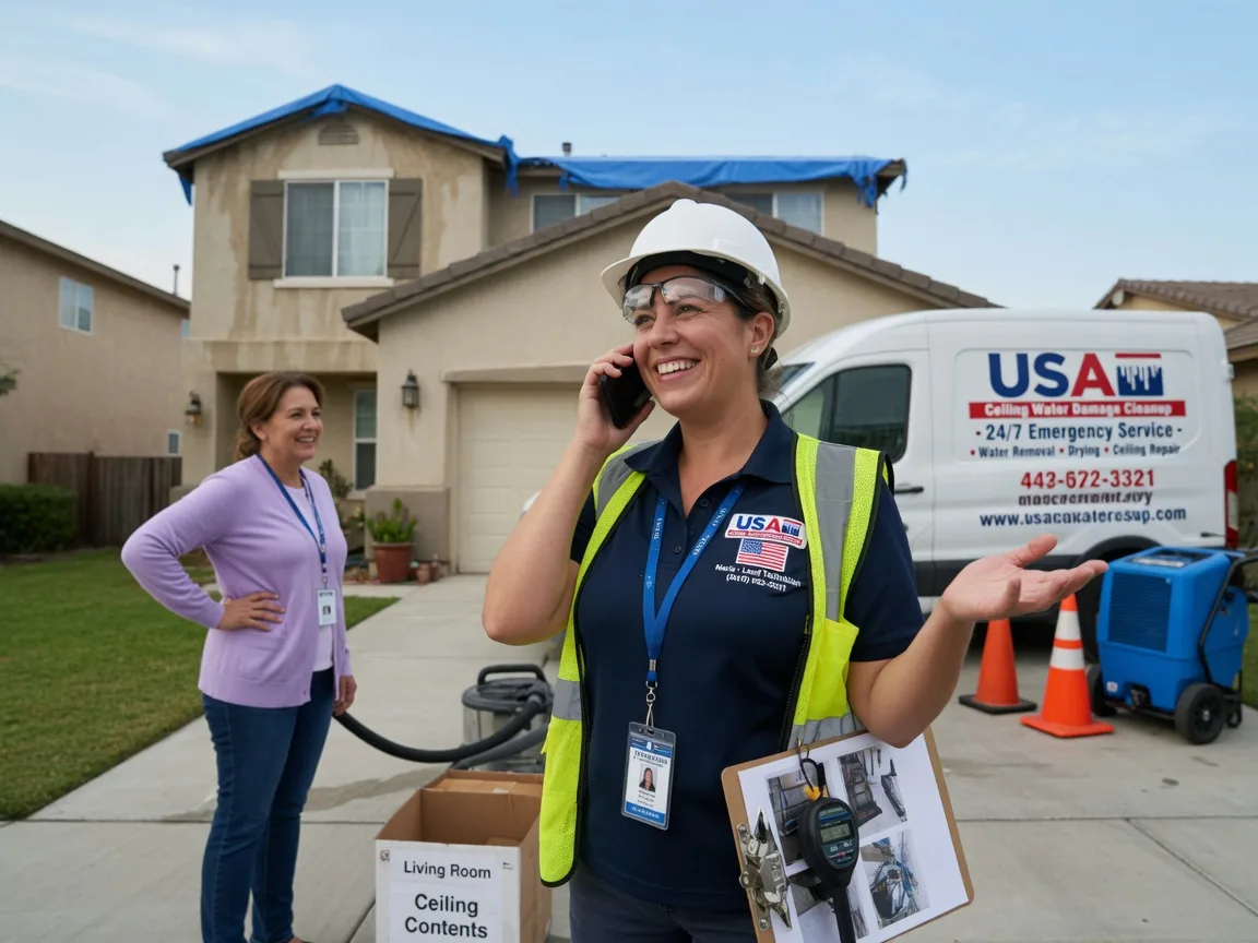 Ceiling Water Damage Restoration Girard, IL FAQs